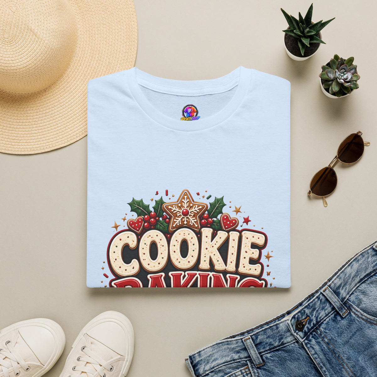 Cookie Baking Society T-Shirt — Holiday Baking Graphic Tee