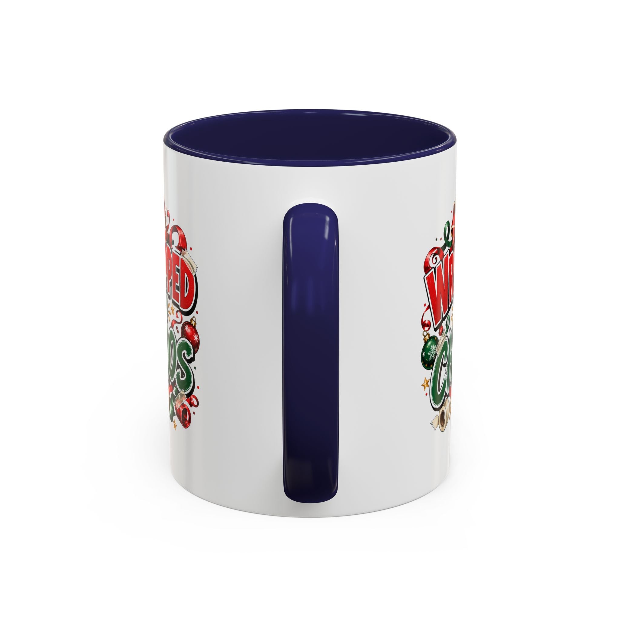 Wrapped in Chaos Christmas Coffee Mug