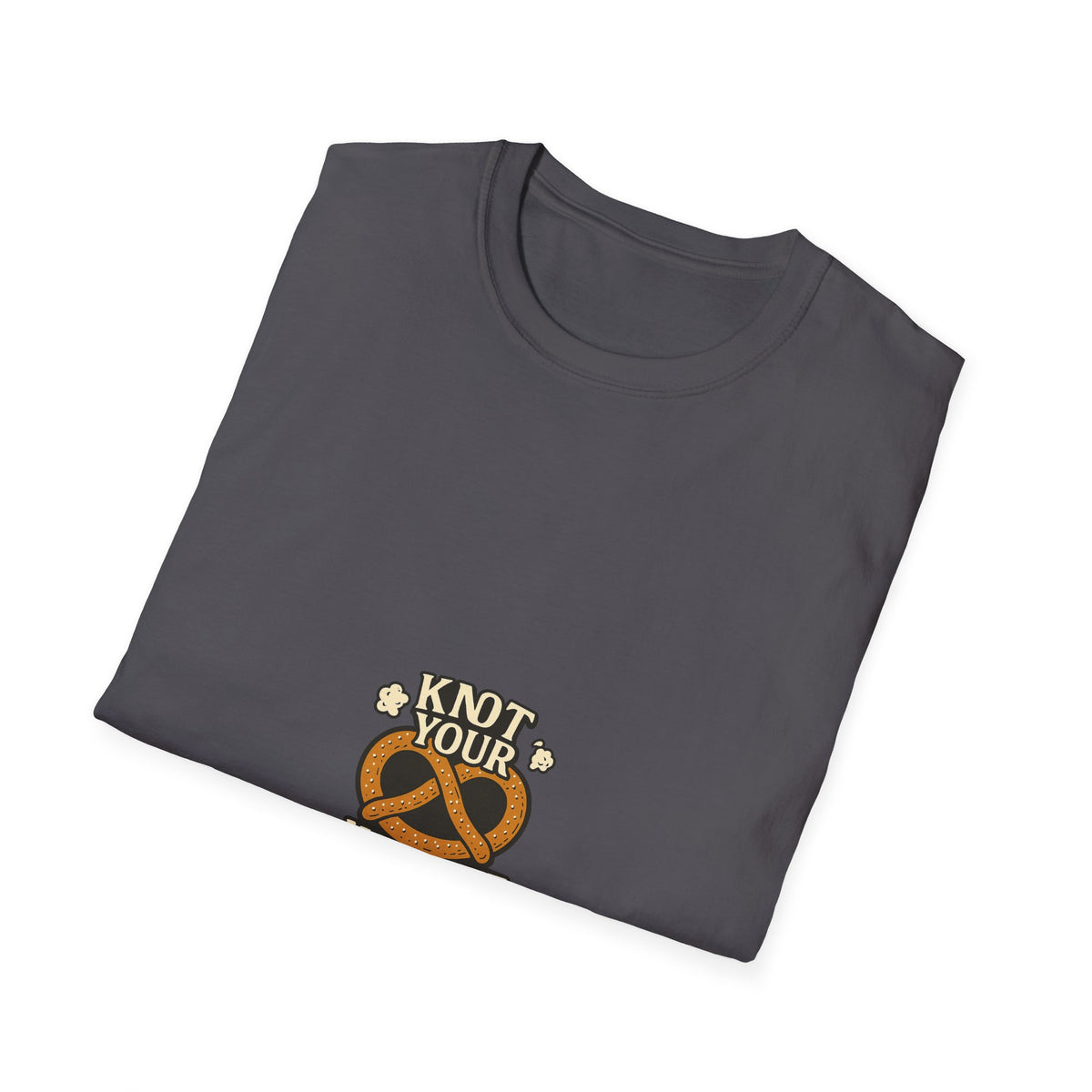 Knot Your Average Pretzel Graphic Tee, Funny Food Pun Aesthetic T-Shirt - Trending Now - September 2026
