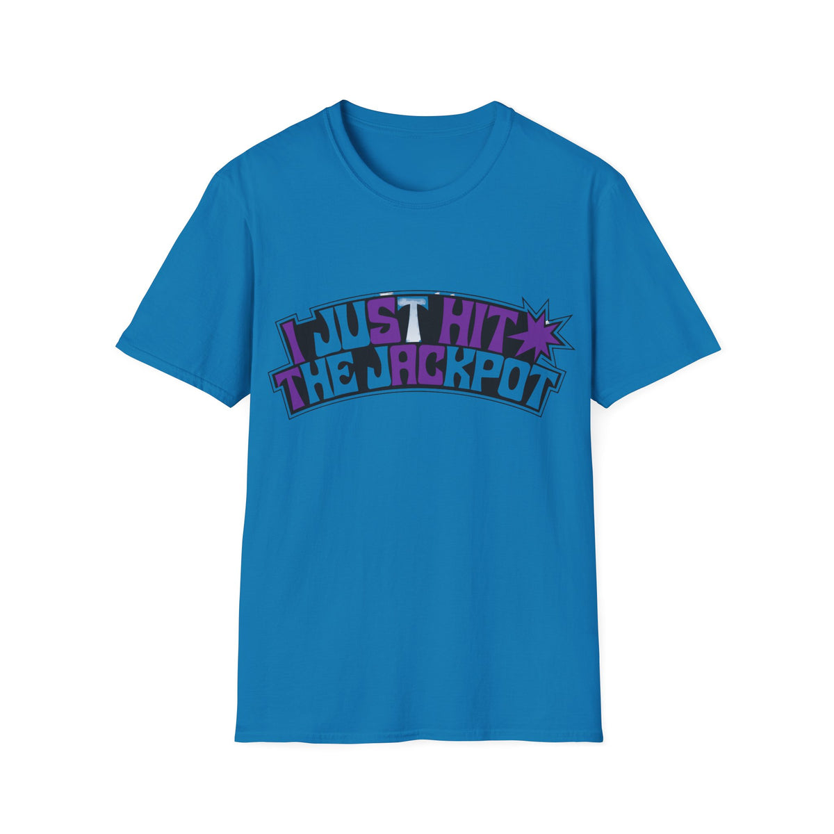 Just Hit the Jackpot T-Shirt — Retro Casino Graphic Tee - Trending Now - August 2026