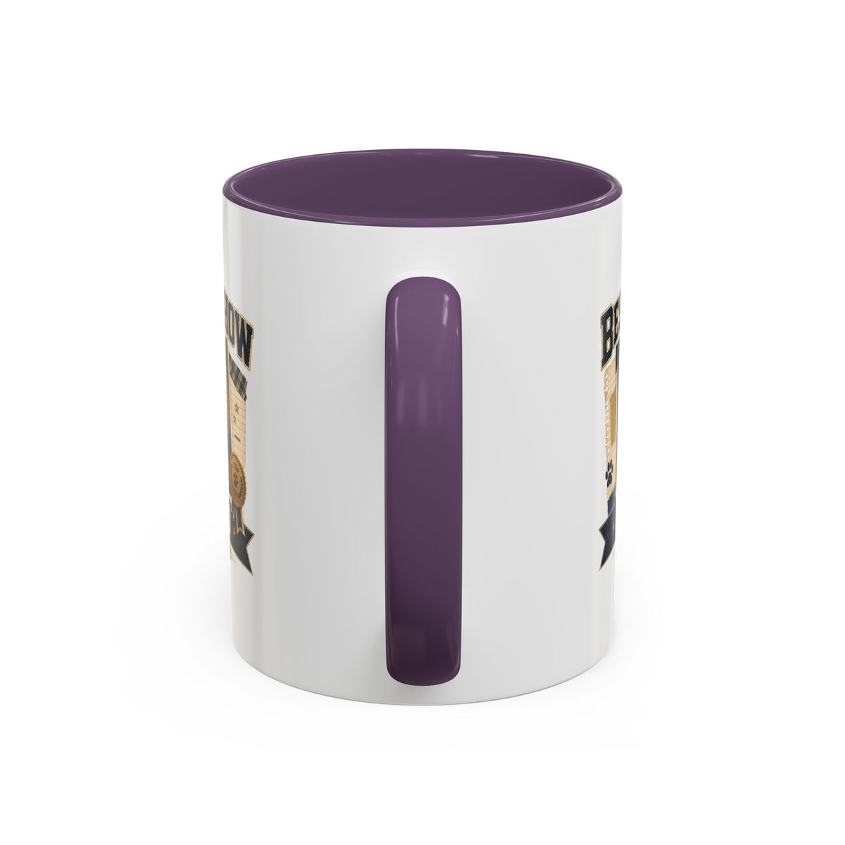 Milo Bailey Dog Dad Mom Best in Show Personalized Dog Mug — "Milo" Photo Accent Coffee Mug