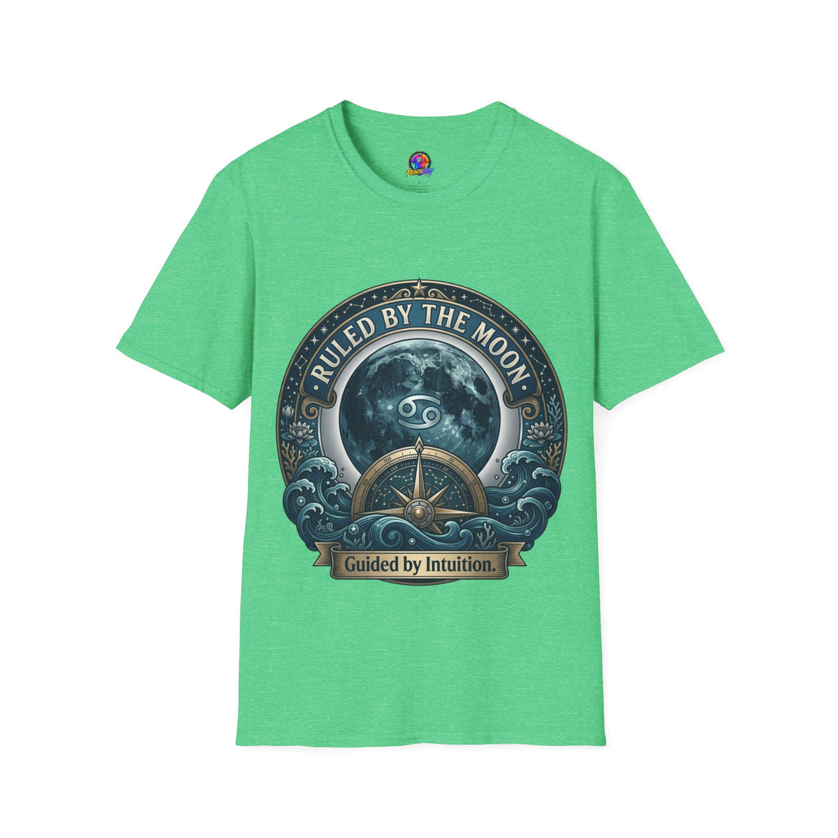 Ruled by the Moon T-Shirt — Moonphase Zodiac Graphic Tee