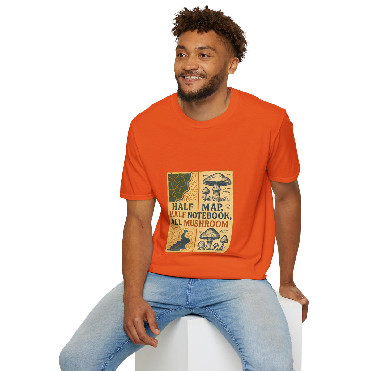 Mushroom Field Guide T-Shirt – Vintage “Half Map, Half Notebook, All Mushroom” Design - Trending Now - October 2026