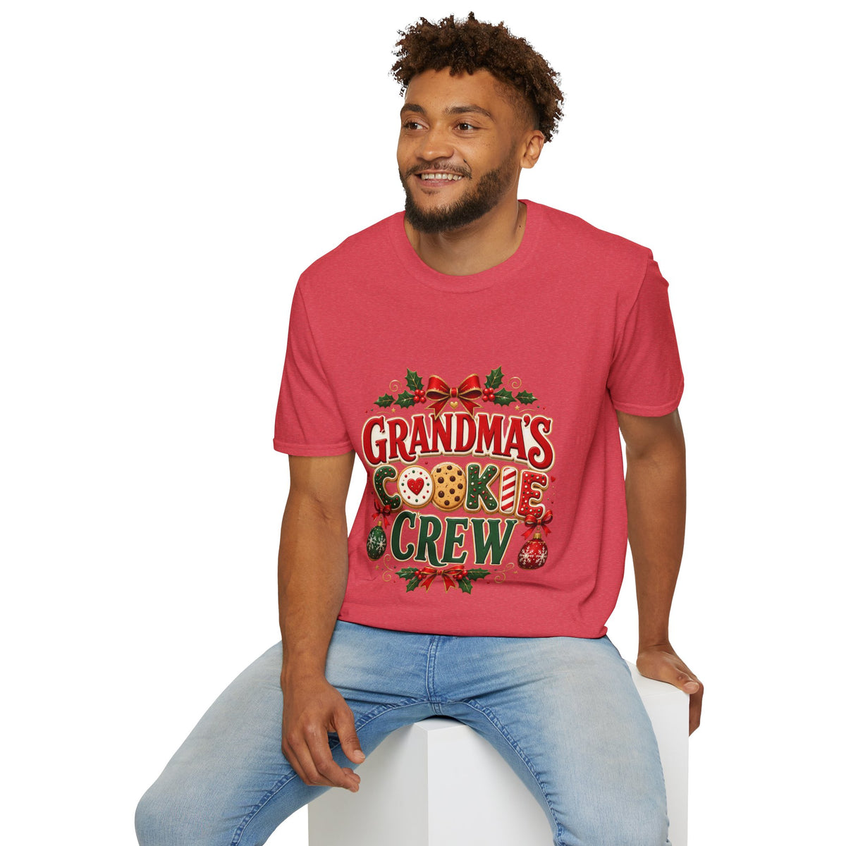 Grandma's Cookie Crew T-Shirt — Festive Christmas Baking Tee