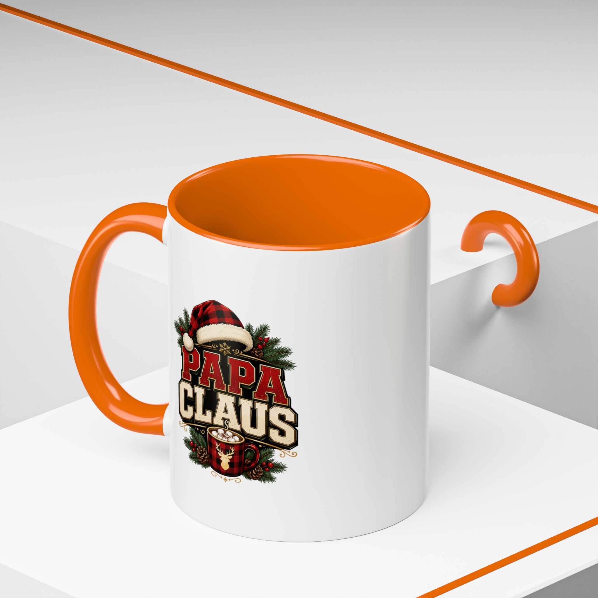 Papa Claus Coffee Mug – Christmas Dad Holiday Accent Mug