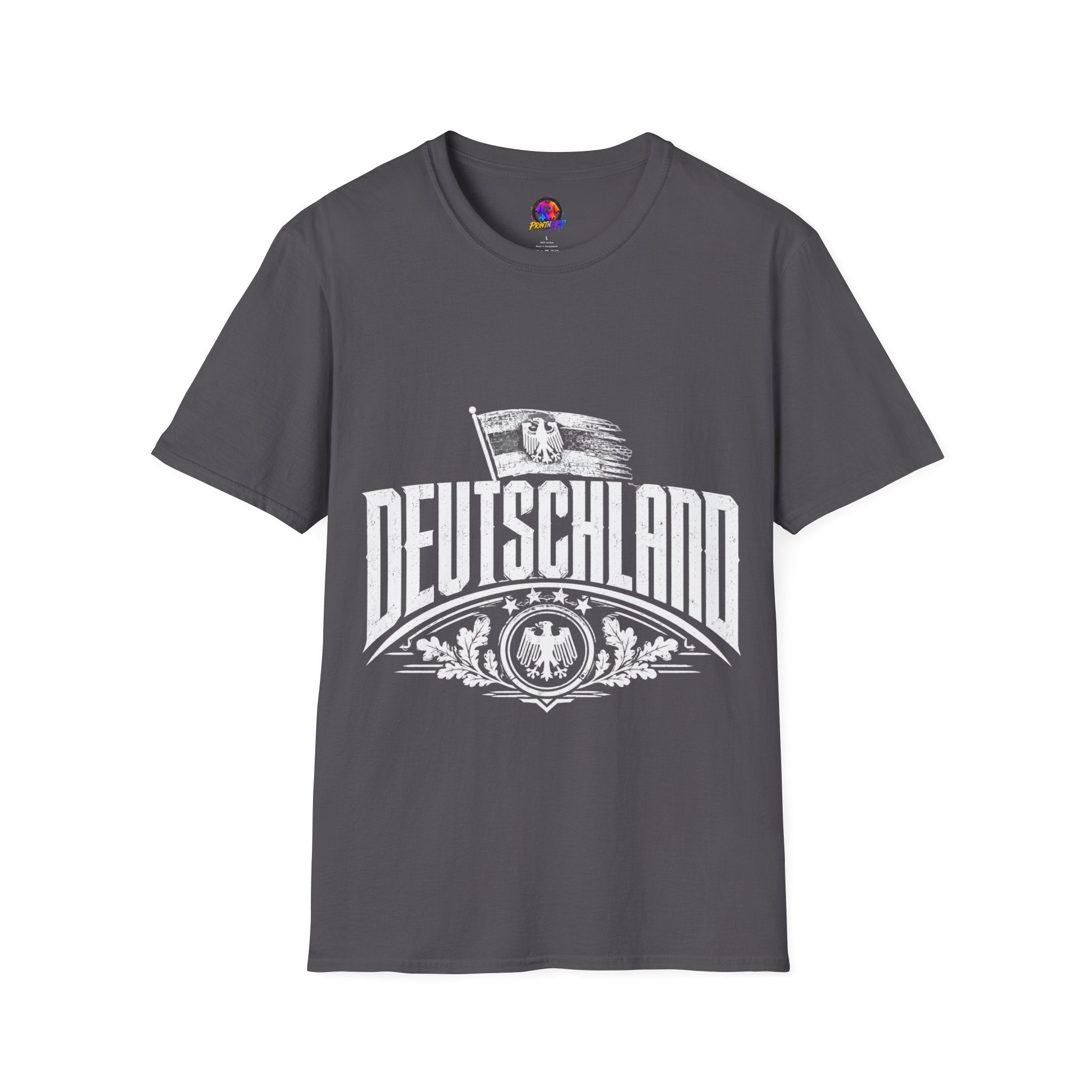 Germany Deutschland T-Shirt — Vintage German Crest Soccer Fan Tee