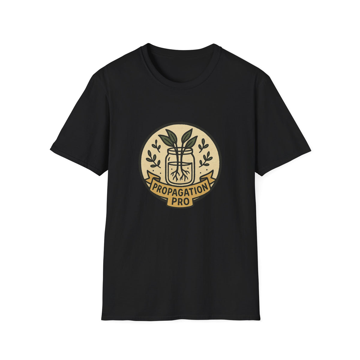 Herbal Apothecary Logo T-Shirt — Botanical Plant Badge Tee - Trending Now - August 2026