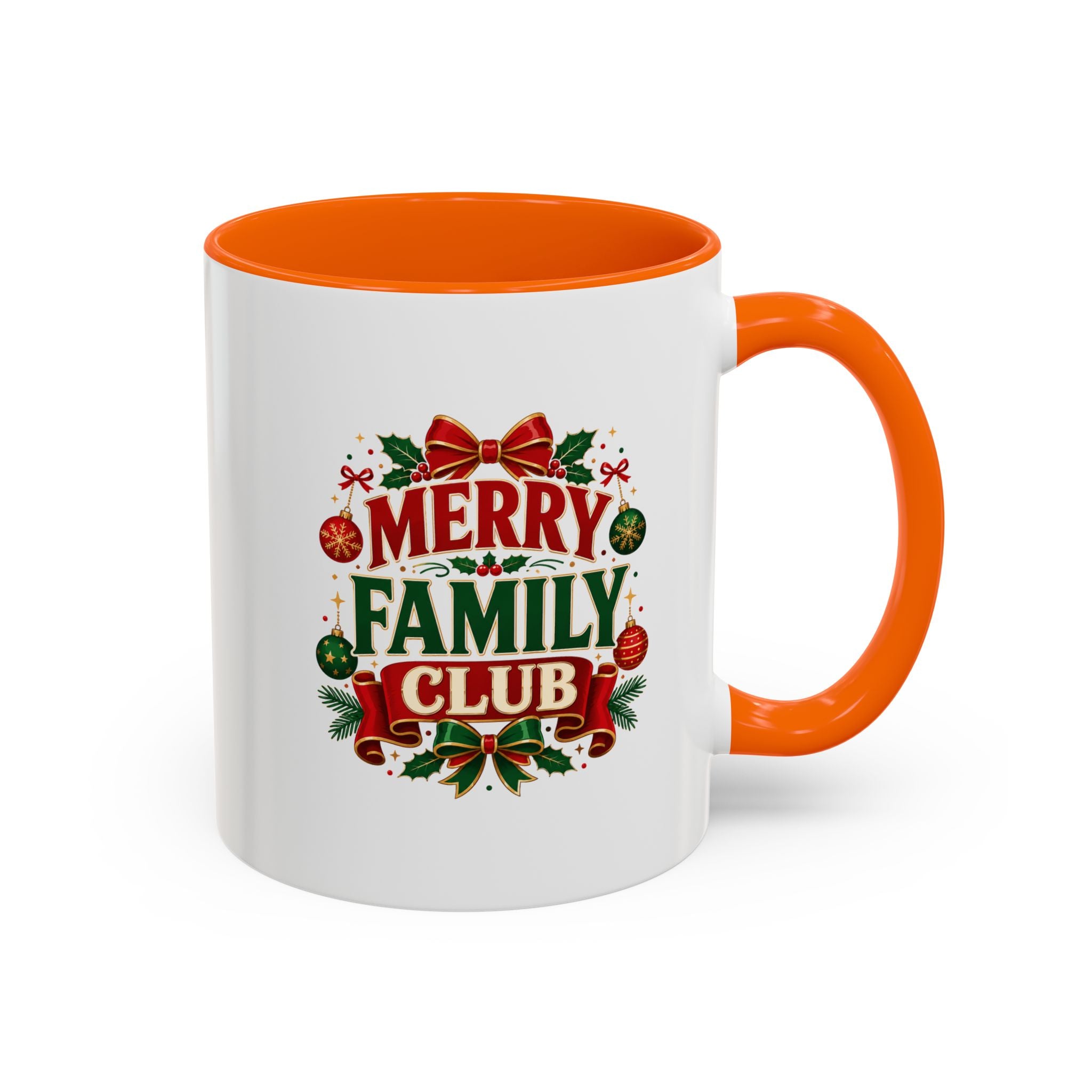 Accent Coffee Mug Merry Family Club