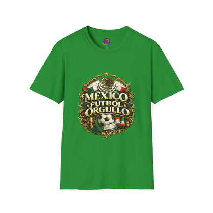 Mexico Fútbol Orgullo T-Shirt — Mexican Soccer Pride Graphic Tee