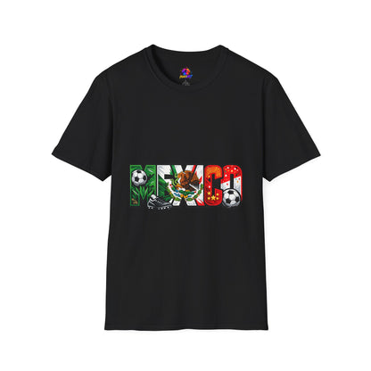 Mexico Soccer T-Shirt — Mexican Flag Football Pride Tee