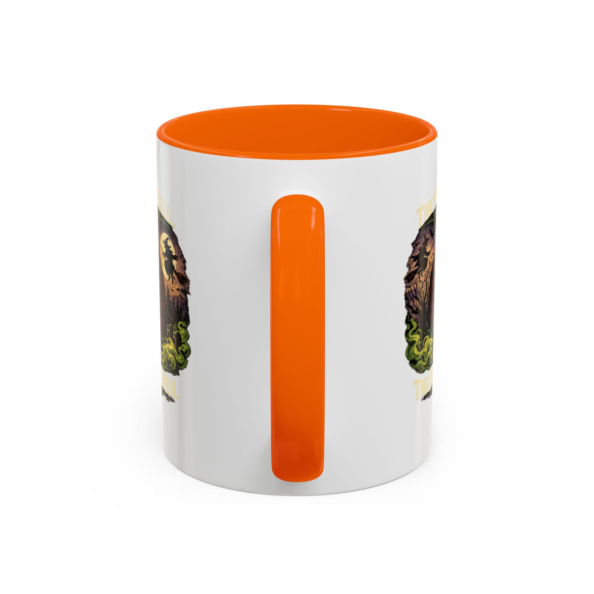 Halloween  The Moon Is Full Accent Coffee Mug
