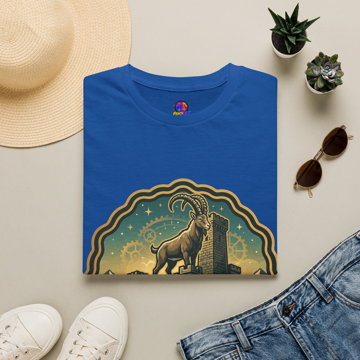Capricorn Energy T-Shirt — "Silent Moves, Loud Results" Zodiac Tee