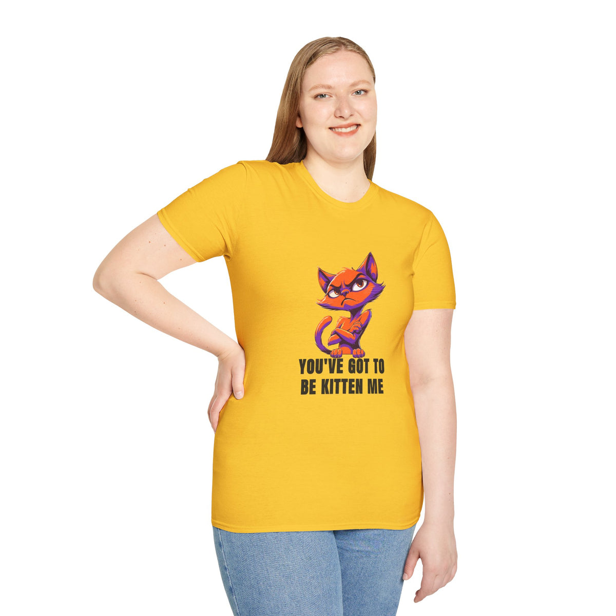 Kitten Me T‑Shirt — Funny Cat Graphic Tee with "You've Got to Be Kitten Me" - Trending Now - August 2026