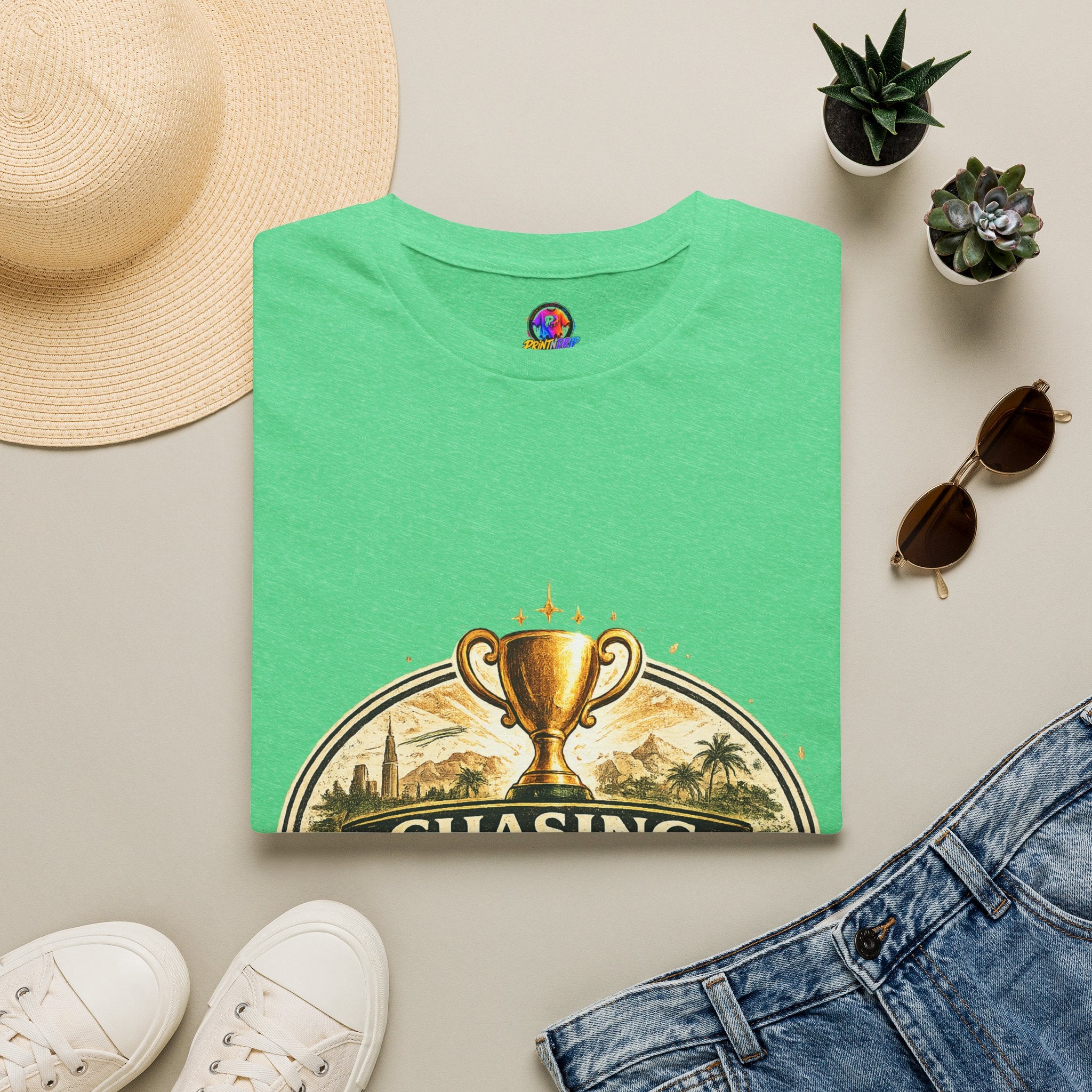 T-Shirt — Chasing Trophies Vintage Trophy Graphic Tee