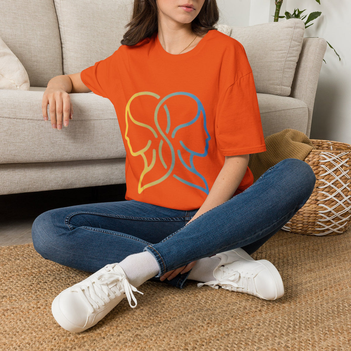 Gemini Zodiac Unisex Softstyle T-Shirt