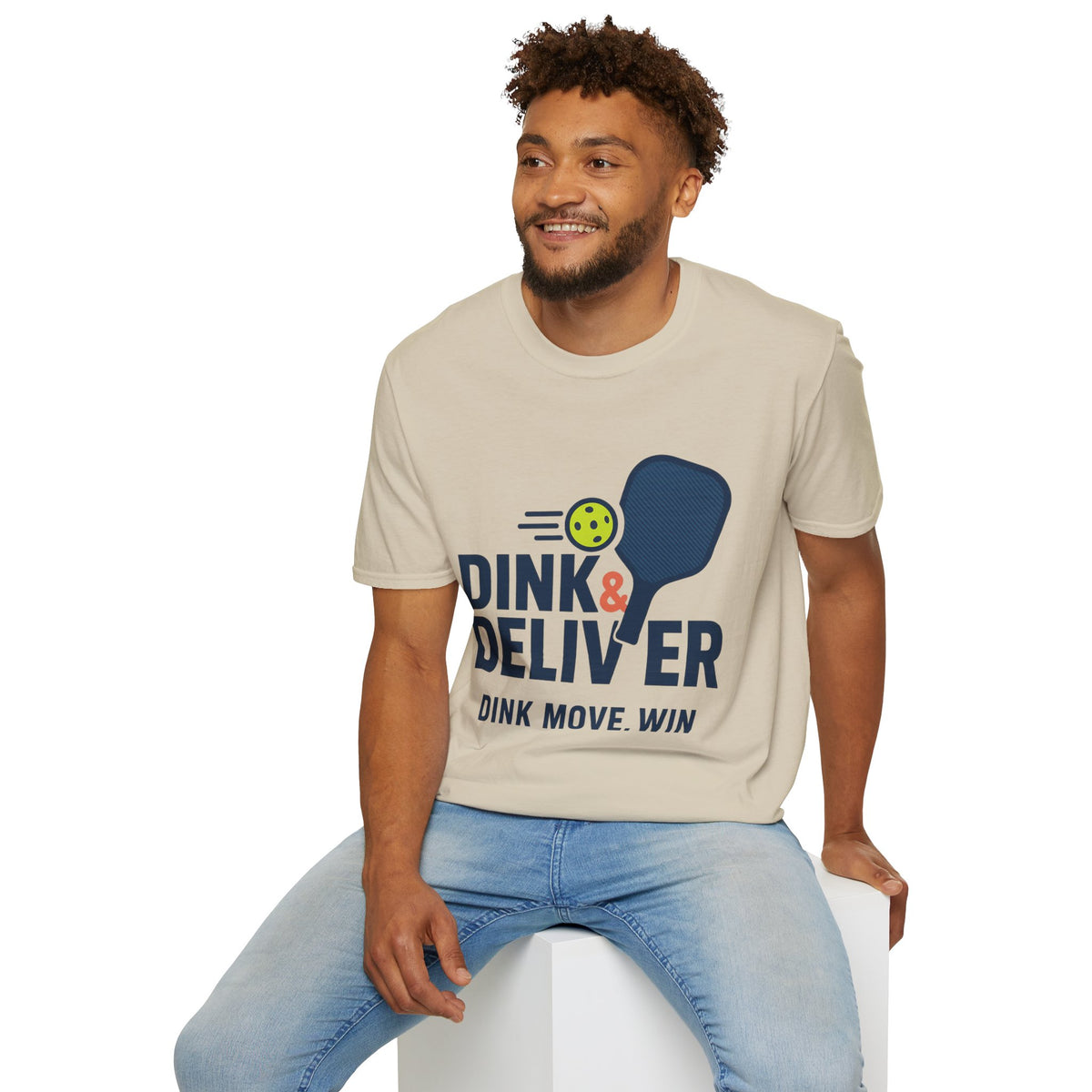 Pickleball Player T‑Shirt — 'Dink. Drive. Deliver.' Graphic Tee for Pickleball Fans - Trending Now - August 2026