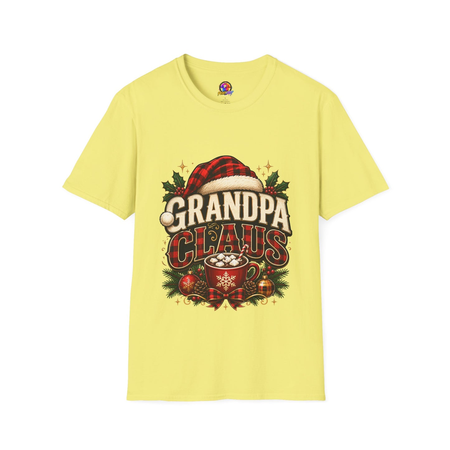 Christmas Grandpa Clause Unisex Softstyle T-Shirt