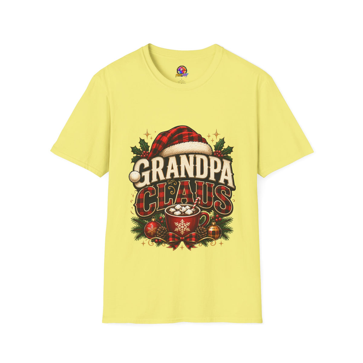 Christmas Grandpa Clause Unisex Softstyle T-Shirt
