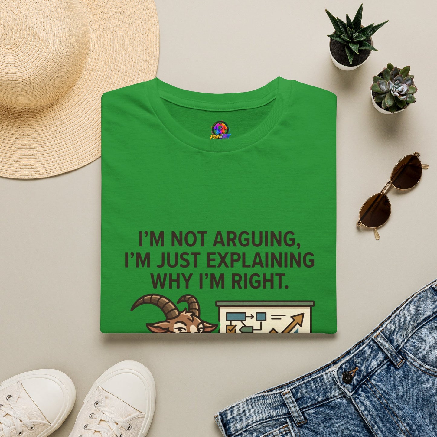 Capricorn T-Shirt "I’m Not Arguing, I’m Just Explaining Why I’m Right"