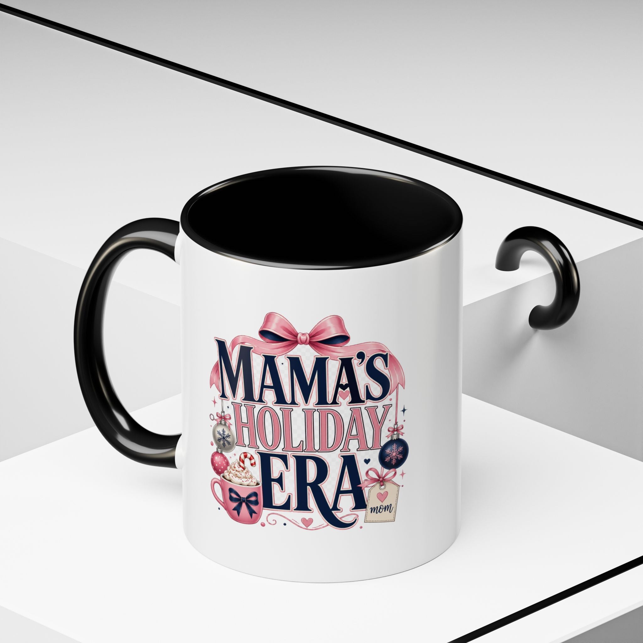 Modern Day Christmas Mama's Holiday Era Coffee Mug – Festive Christmas Mom Gift