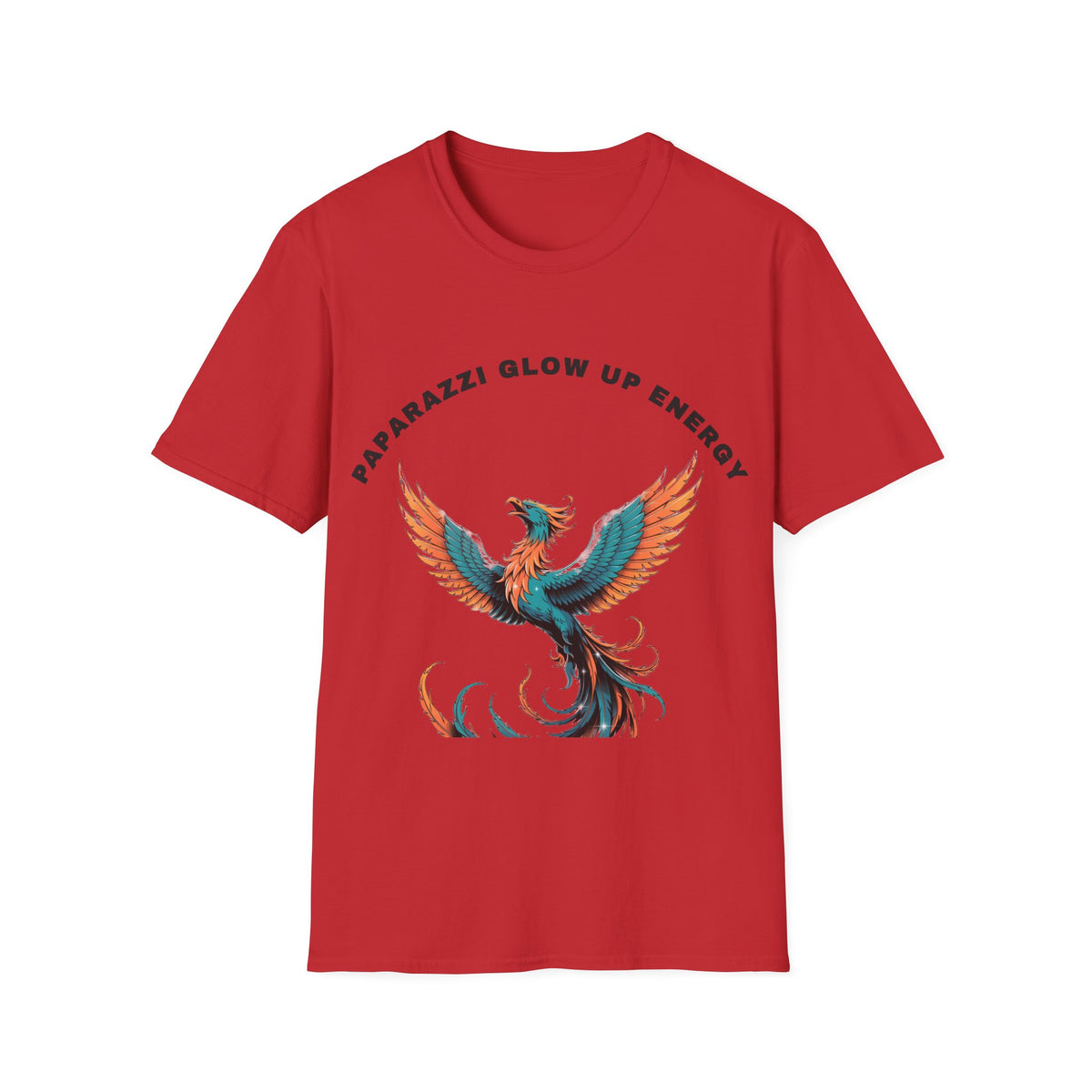 Phoenix Graphic T-Shirt — "Paparazzi Glow Up Energy" Inspirational Casual Tee - Trending Now - September 2026
