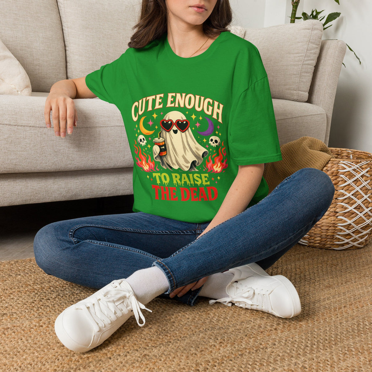 Halloween Cute Enough Unisex Softstyle T-Shirt