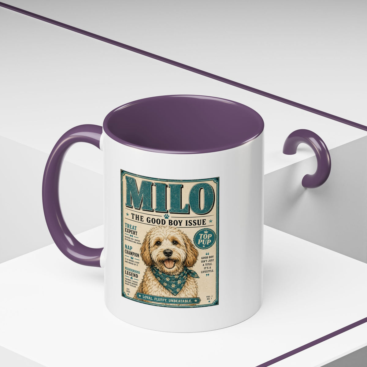 Milo Bailey Dog Dad Mom Milo 'The Good Boy Issue' Coffee Mug