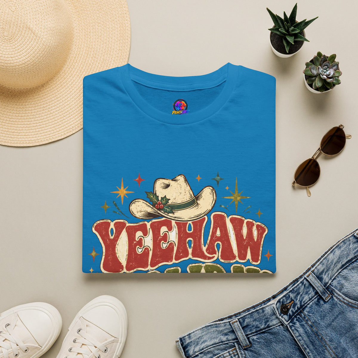 Yeehaw Holiday Mood T-Shirt