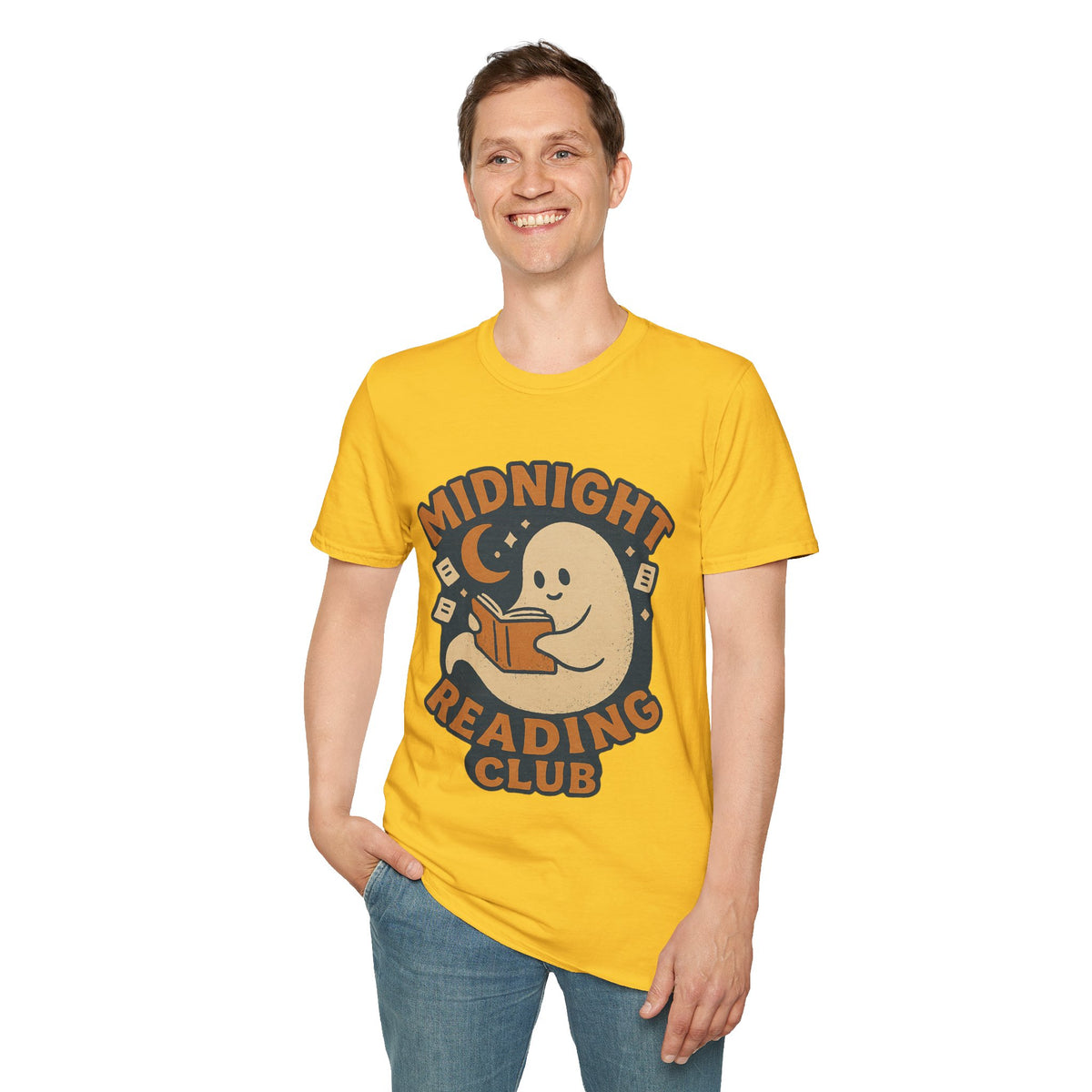 Midnight Reading Club T-Shirt — Cute Ghost Booklover Tee - Trending Now - August 2026
