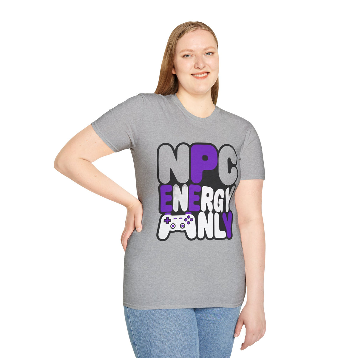 NPC Energy Only T-Shirt — Gamer Graphic Tee - Trending Now - August 2026
