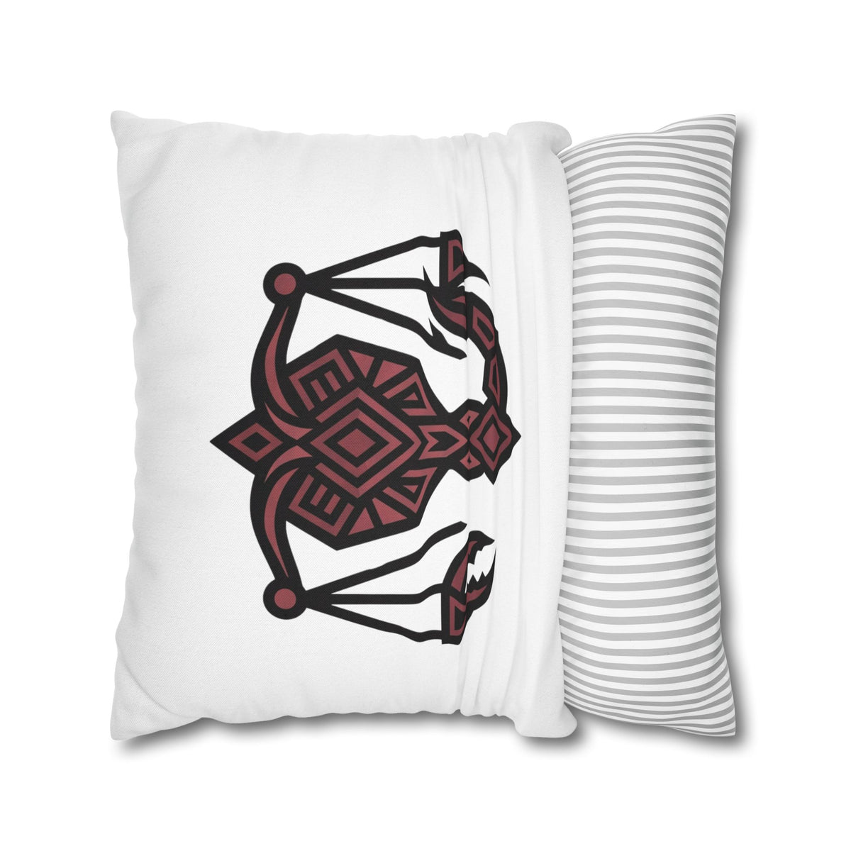 Scorpio Zodiac Scales Decorative Pillowcase — Tribal Scorpio-Style Design