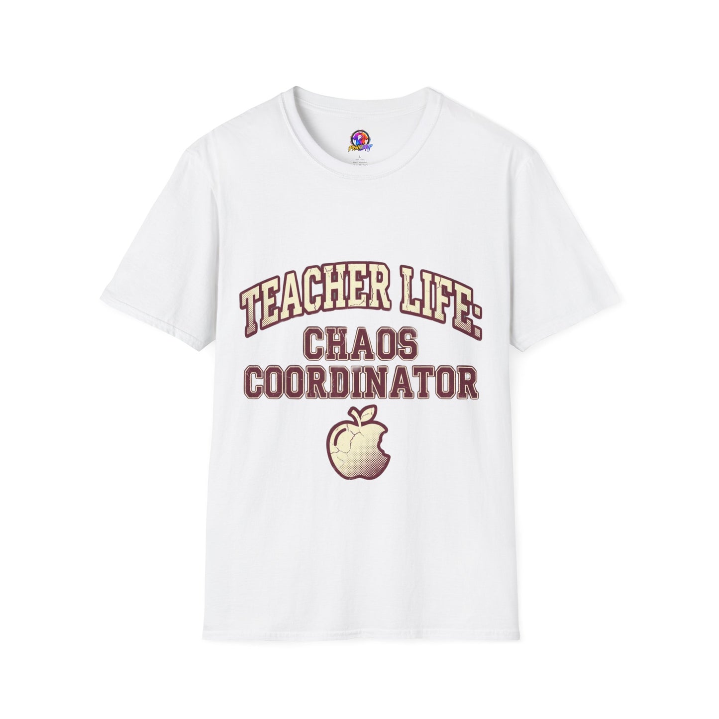 Teacher Life Chaos Coordinator Unisex Softstyle T-Shirt