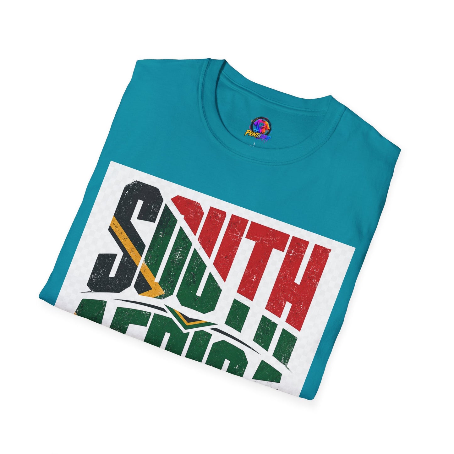 South Africa Soccer T-Shirt — Vintage Flag Football Fan Tee