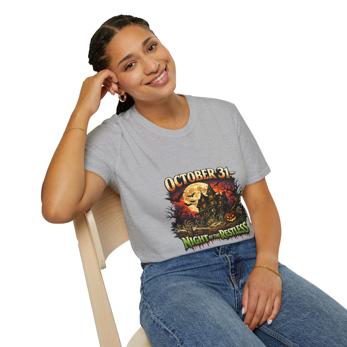 Halloween October 21 Unisex Softstyle T-Shirt