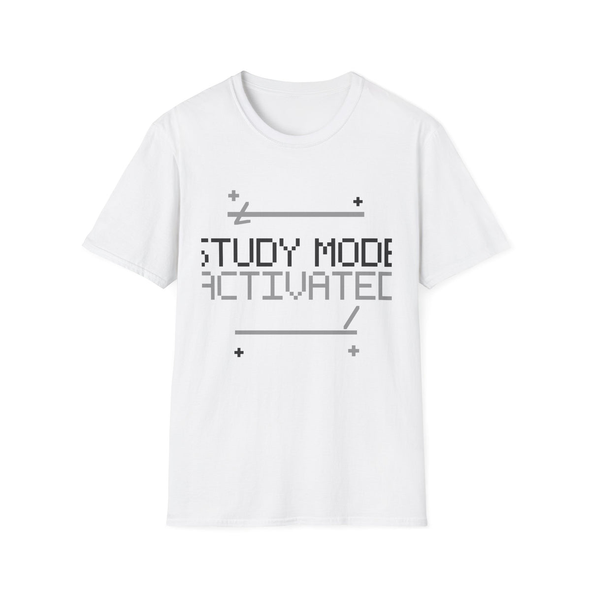 Study Mode Activated T-Shirt — Retro Pixel Deskwear for Students - Trending Now - August 2026
