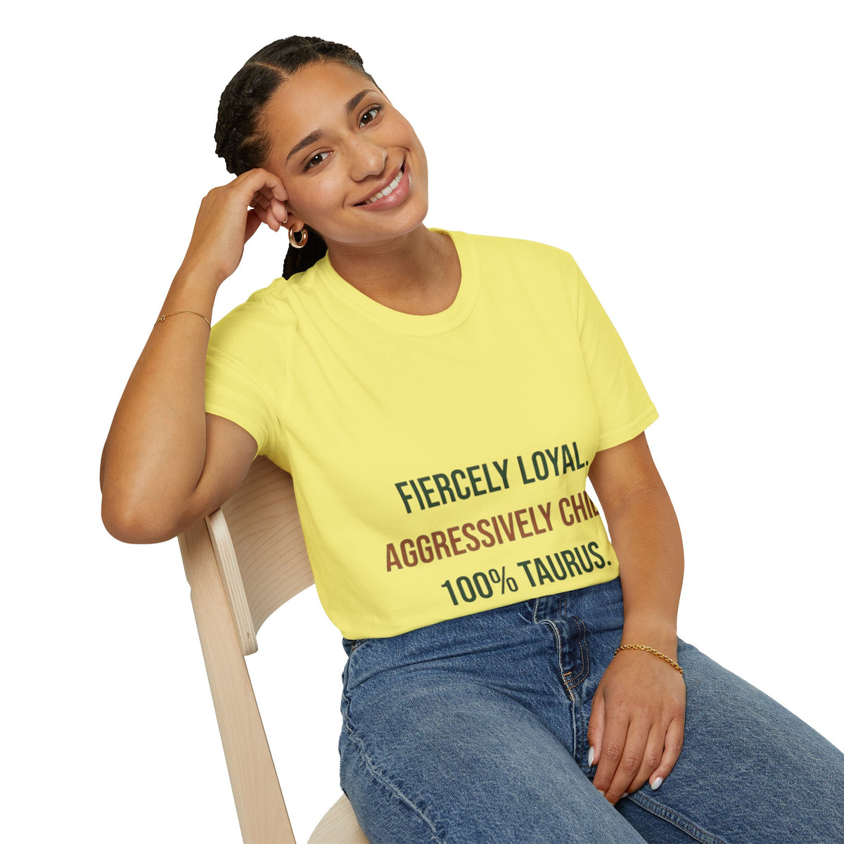 Fiercely Loyal Tee — Zodiac Taurus Graphic T-Shirt
