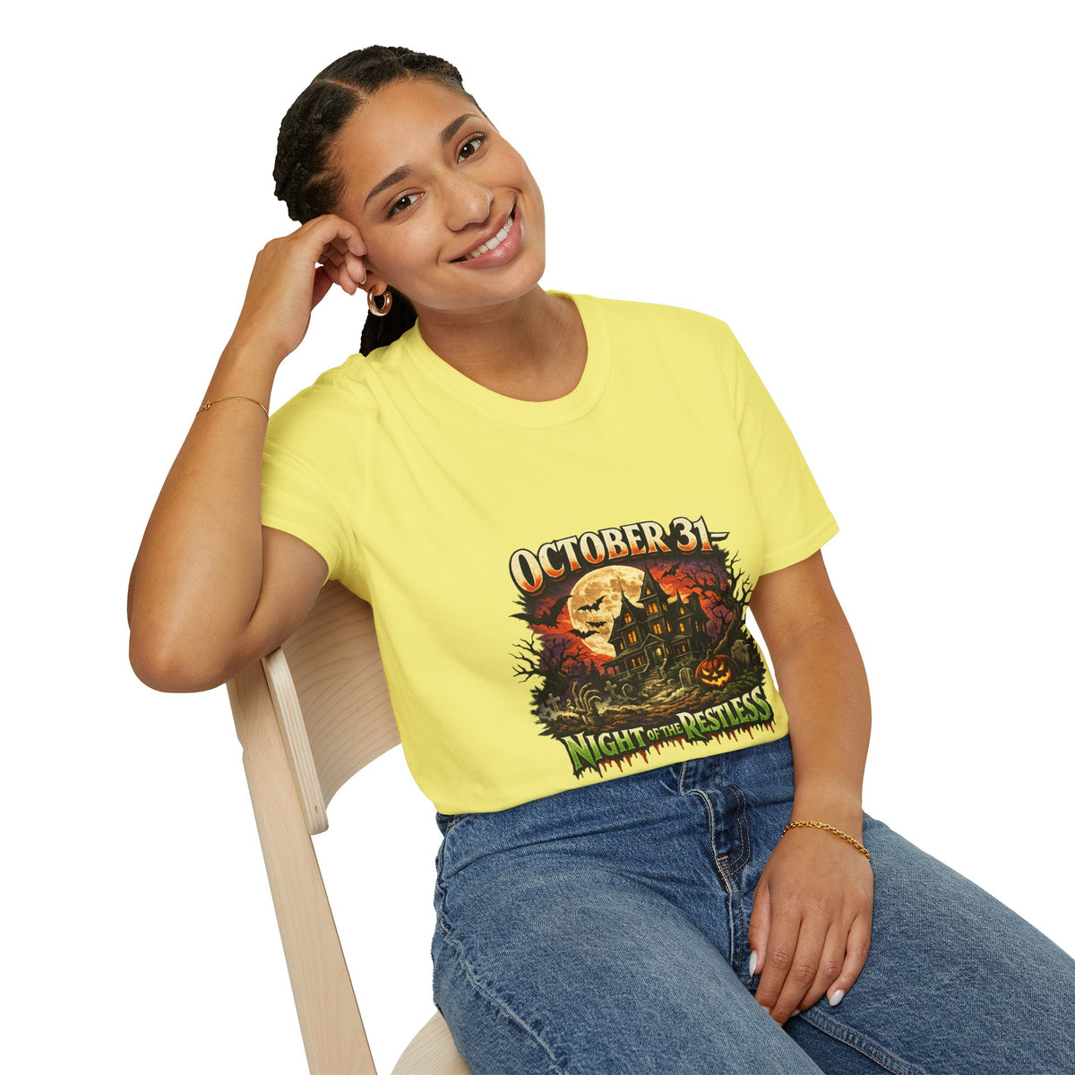 Halloween October 21 Unisex Softstyle T-Shirt
