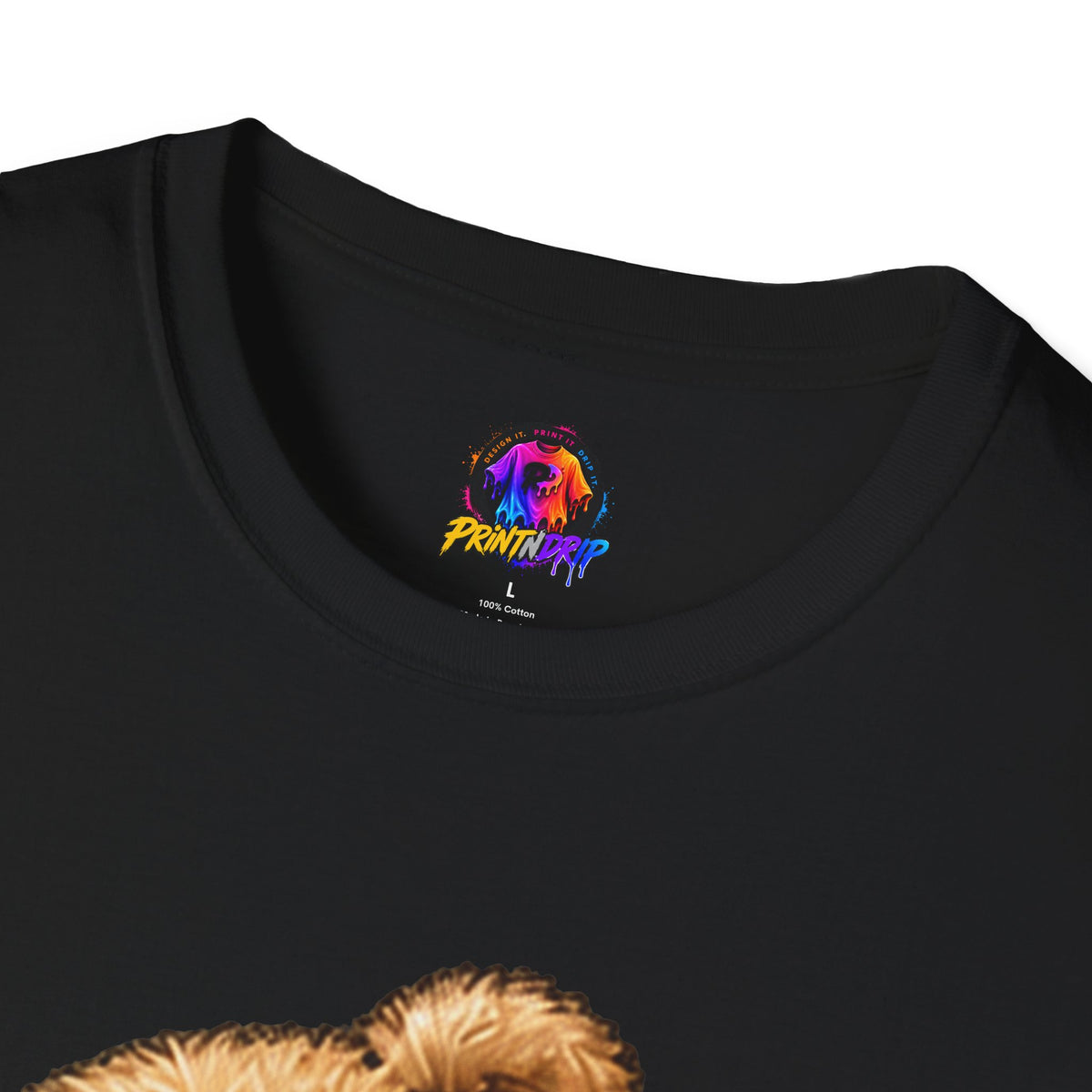 Childhood Cancer Awareness Teddy T-Shirt — "Stronger Brighter Kinder Braver"