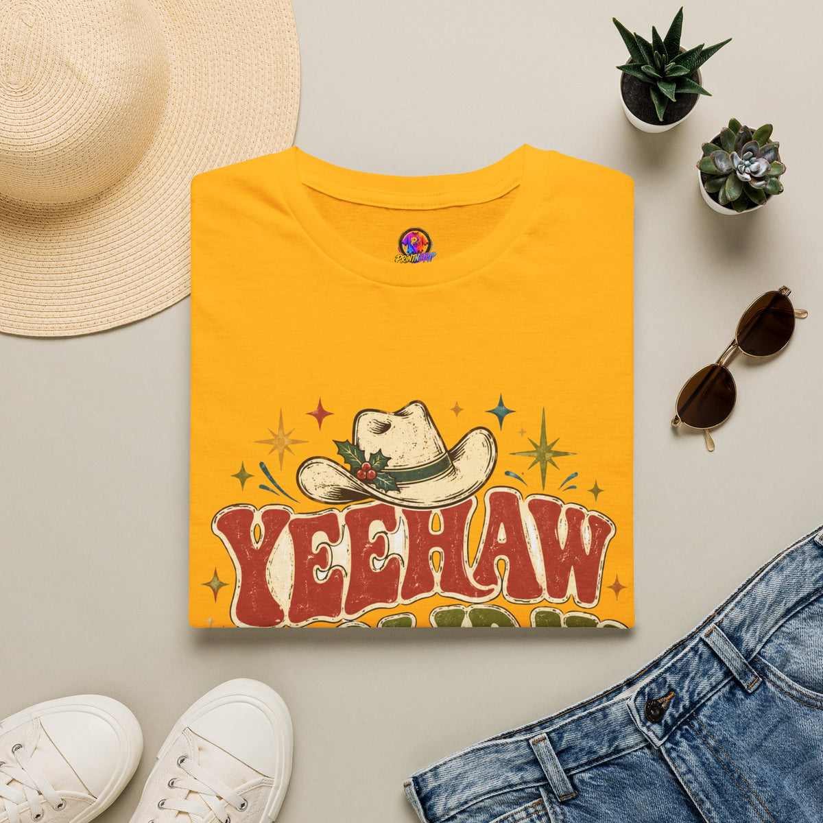 Yeehaw Holiday Mood T-Shirt