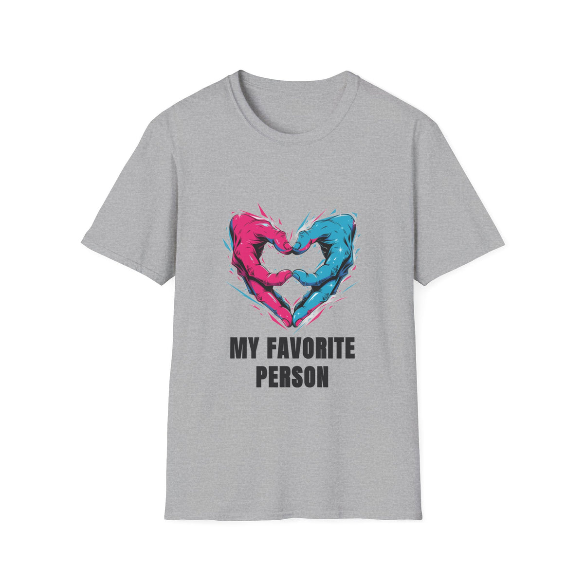Heart Hands T-Shirt — “My Favorite Person” Couples Graphic Tee - Trending Now - August 2026