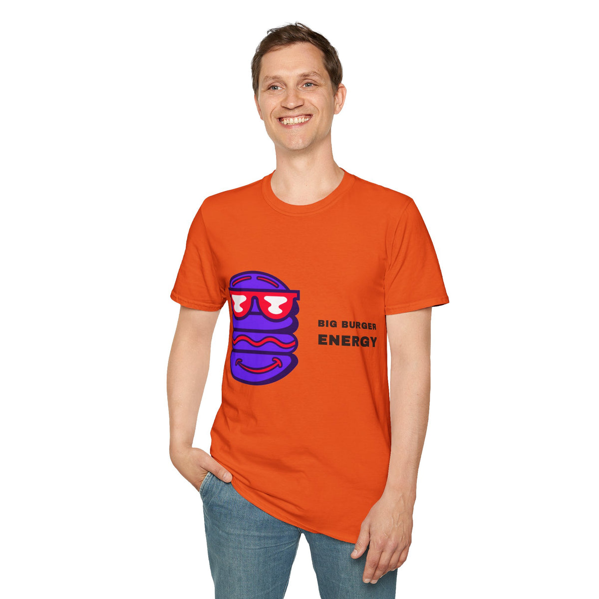 Big Bubbly Energy T-Shirt — Fun Sunglasses Emoji Graphic Tee - Trending Now - September 2026