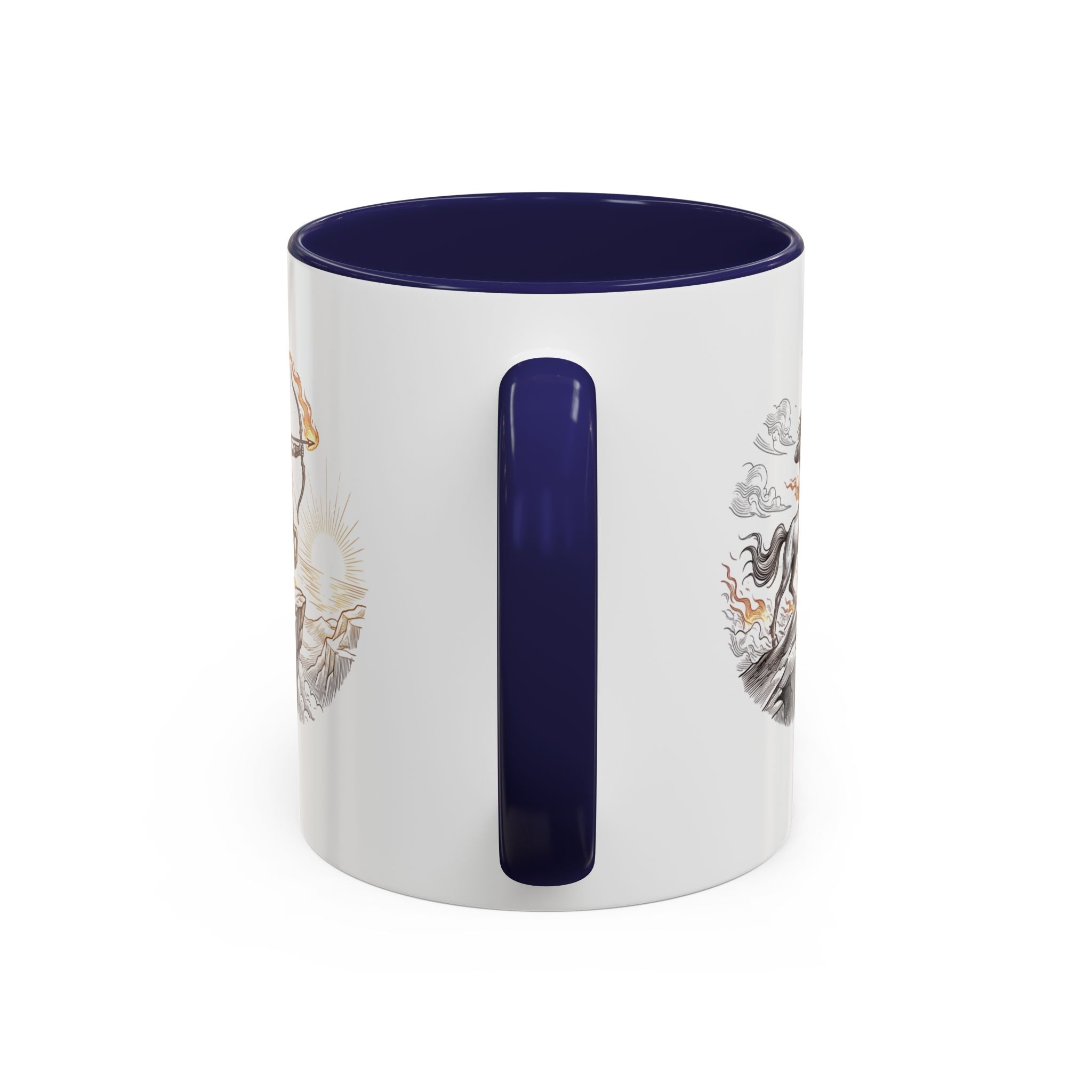 Centaur Archer Coffee Mug — Mythic Sagittarius Design Accent Mug