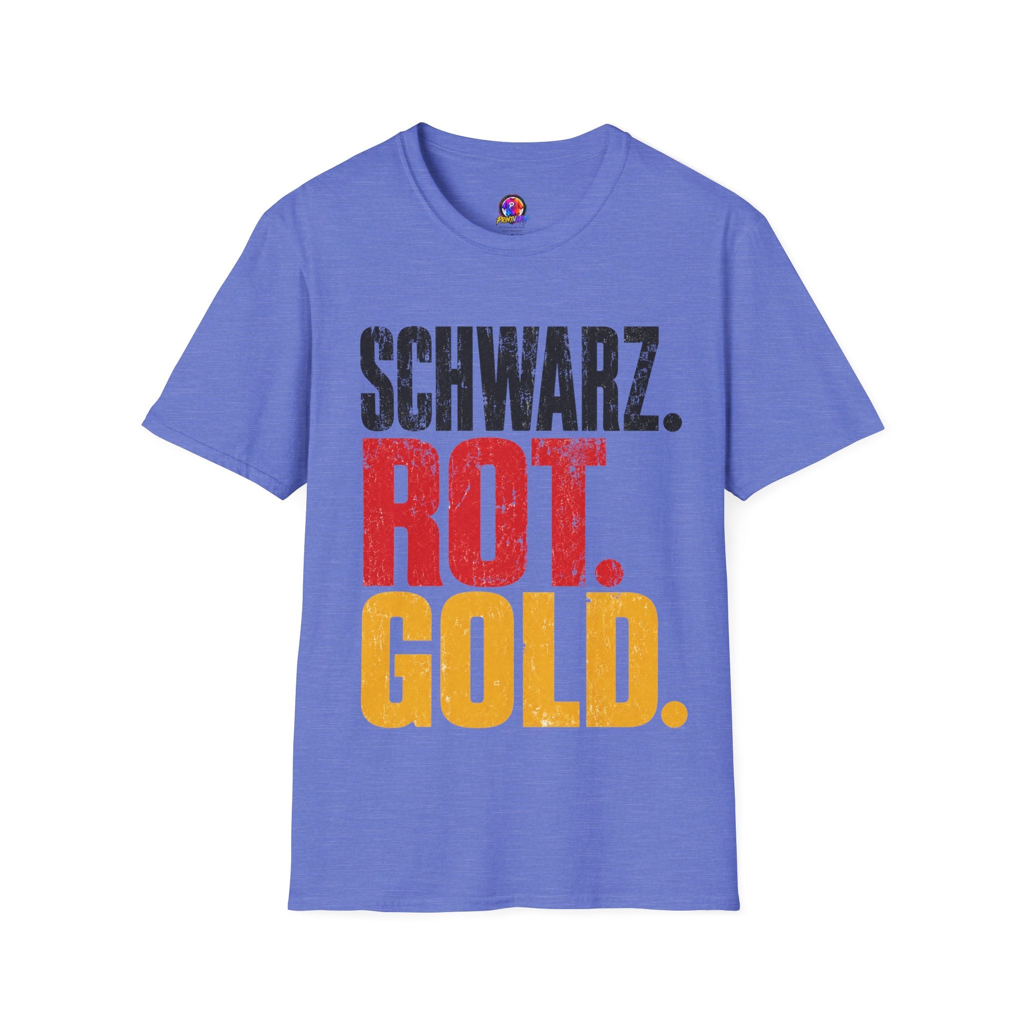 Germany Schwarz Rot Gold T-Shirt — German Flag Pride Graphic Tee