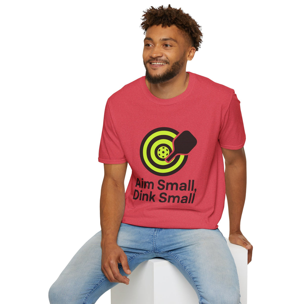 Neon Target Logo T‑Shirt — Minimalist Retro Gamer Graphic Tee - Trending Now - August 2026