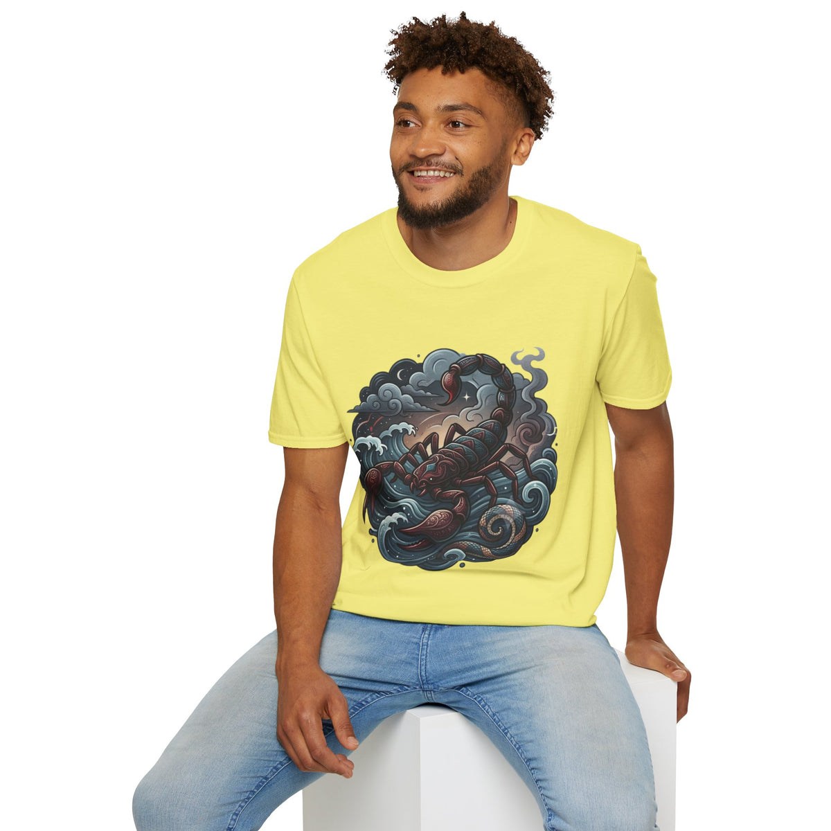 Scorpion Wave Unisex Softstyle T-Shirt