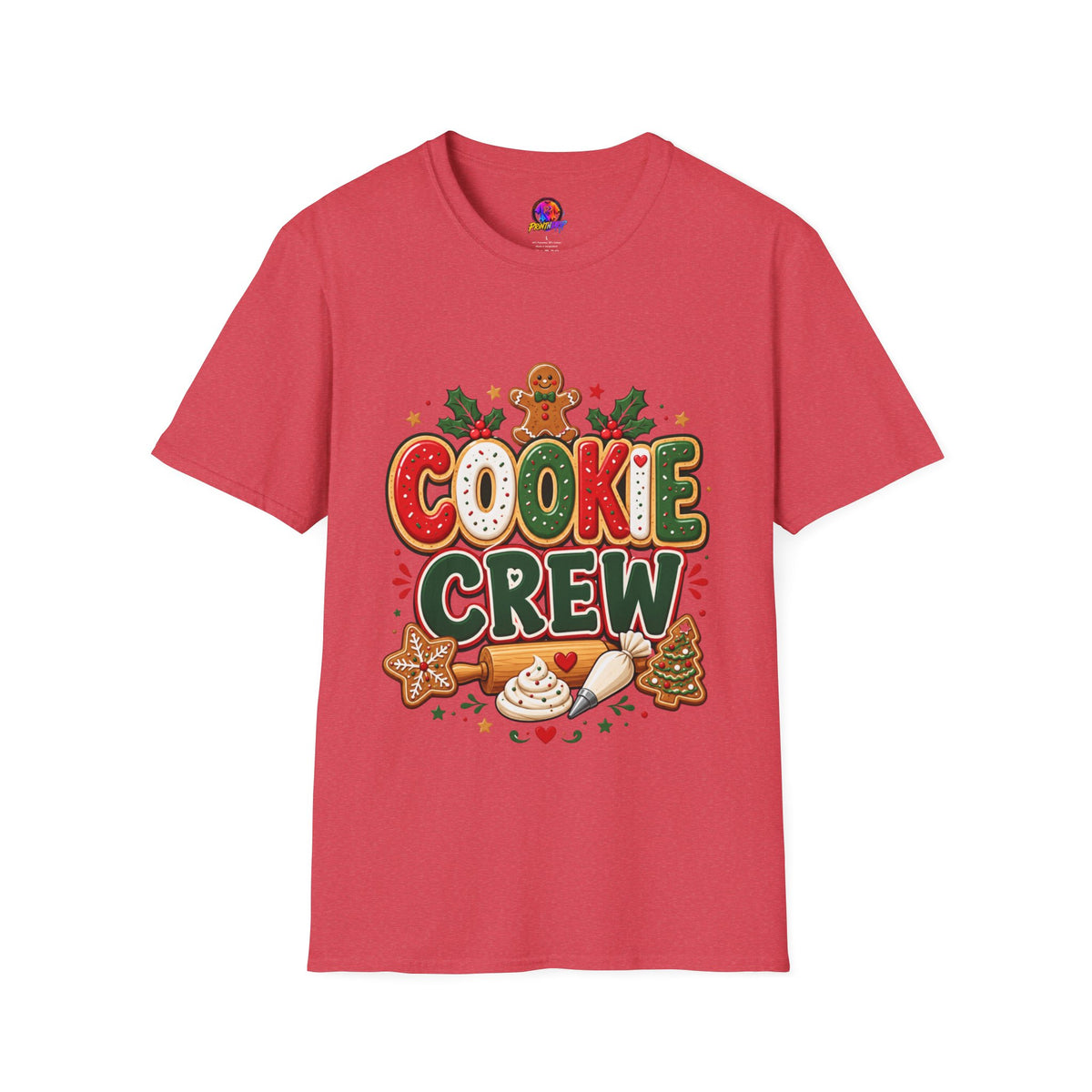 Cookie Crew T-Shirt — Christmas Gingerbread Holiday Tee