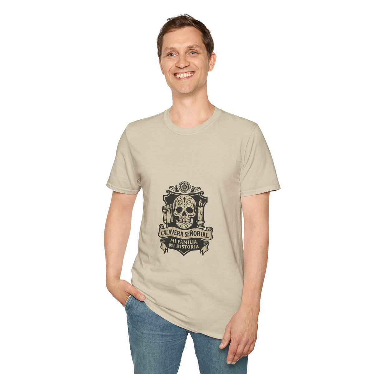 Skull & Laurel Graphic T‑Shirt — Calavera Señior Emblem - Trending Now - October 2026