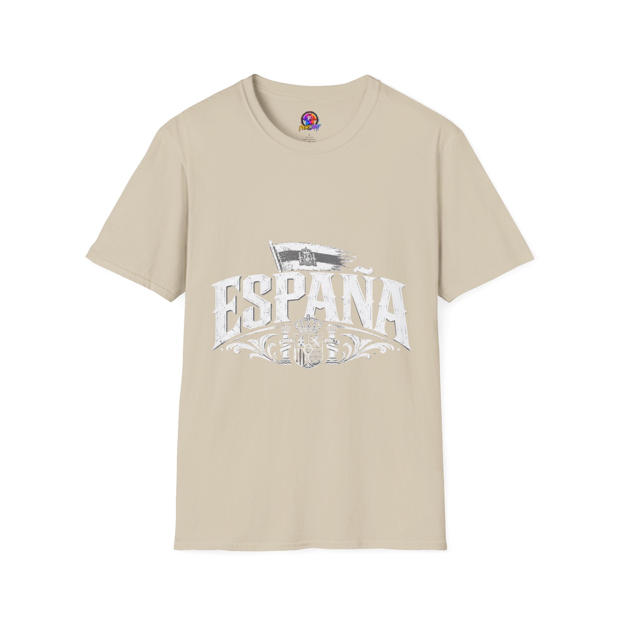 Spain Vintage T-Shirt — Retro Spanish Flag Tee