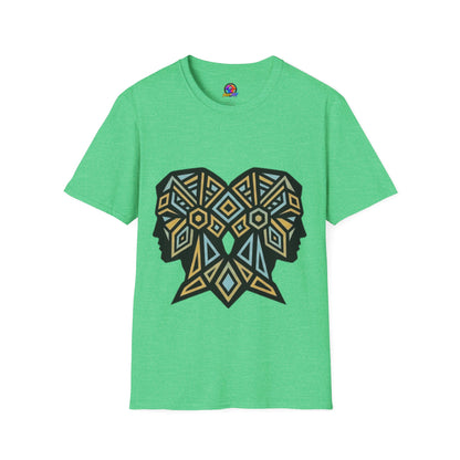 Geometric Elephant Tee — Tribal Mosaic Elephant Graphic T-Shirt
