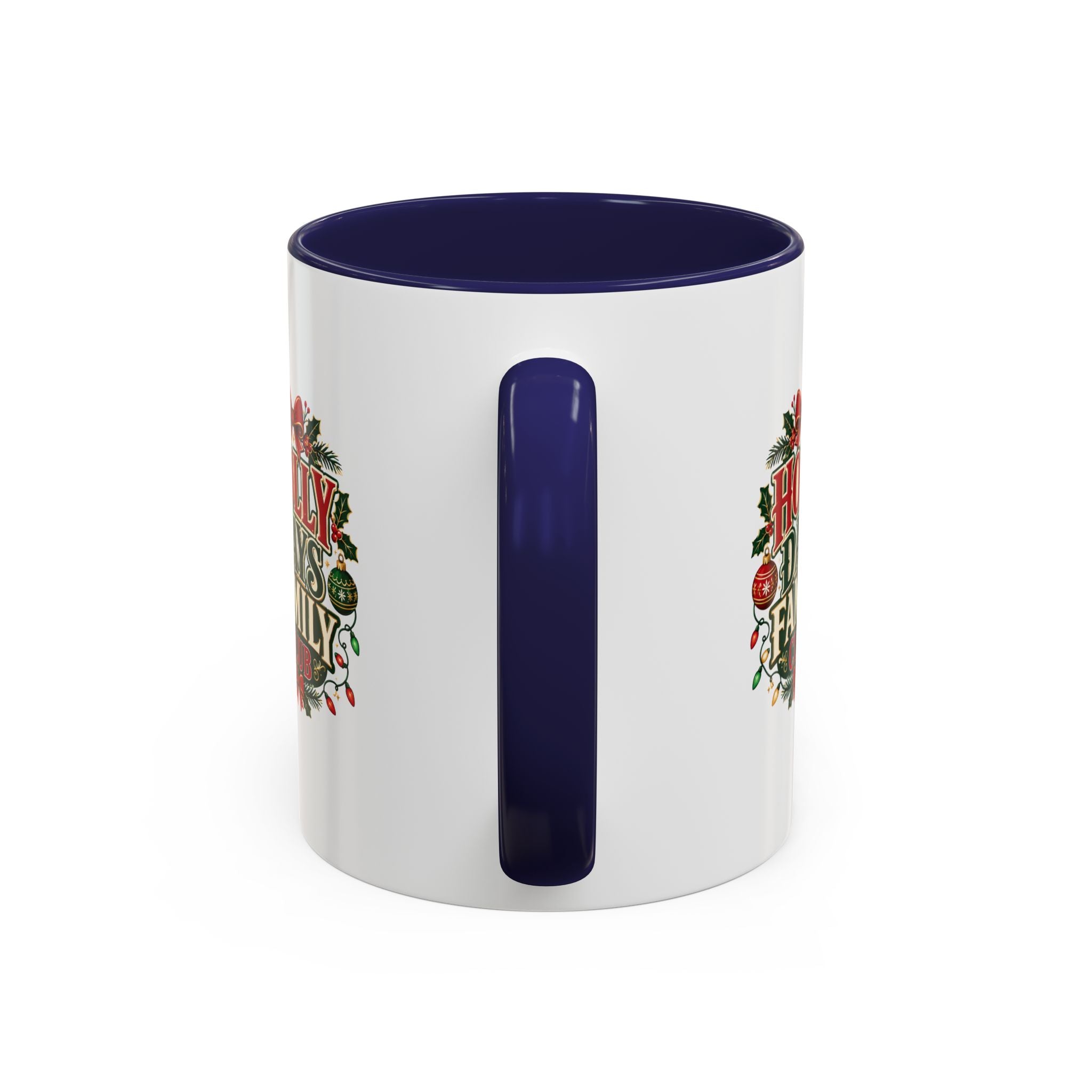 Accent Coffee Mug Holly Days Family